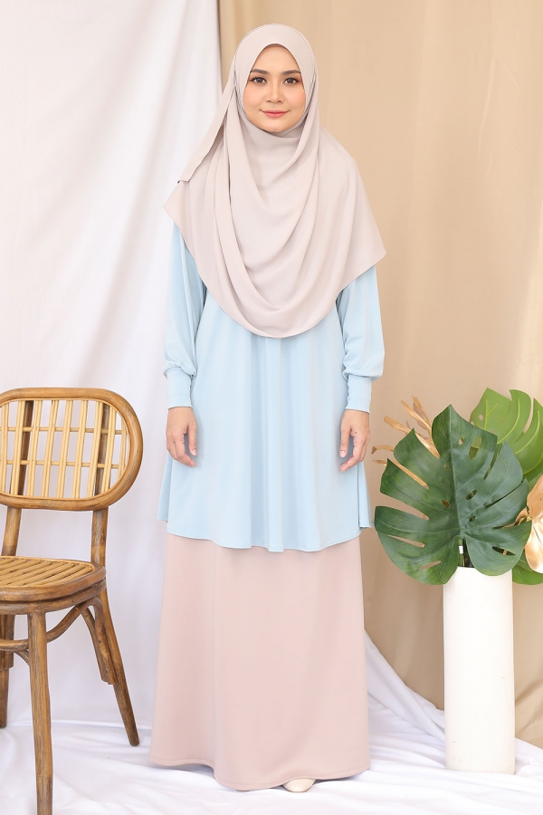 Luna Blouse - Ice Blue